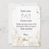 Weddensuitnodiging Kaart (Voorkant)