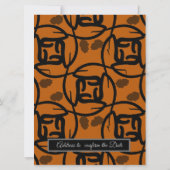 Weddensuitnodiging Kaart (Achterkant)