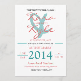 Weddensuitnodiging Kaart