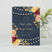 Weddensuitnodiging Kaart (Staand voorkant)