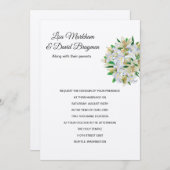 Weddensuitnodiging Kaart (Voorkant / Achterkant)