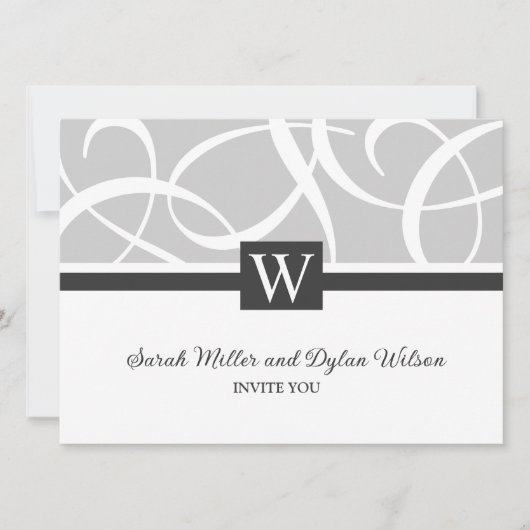 Weddensuitnodiging Kaart (Voorkant)