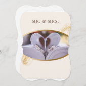 Weddensuitnodiging Kaart (Voorkant / Achterkant)