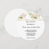 Weddensuitnodiging Kaart (Voorkant / Achterkant)