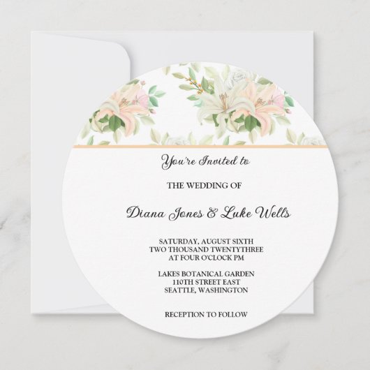 Weddensuitnodiging Kaart (Voorkant)