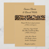 Weddensuitnodiging Kaart (Voorkant / Achterkant)