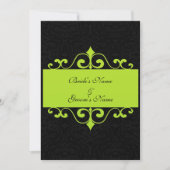 Weddensuitnodiging Kaart (Voorkant)