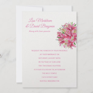 Weddensuitnodiging Kaart