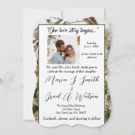 Weddensuitnodiging Kaart