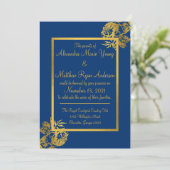 Weddensuitnodiging Kaart (Staand voorkant)