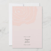 Weddensuitnodiging Kaart (Achterkant)