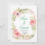 Weddensuitnodiging Kaart (Voorkant)