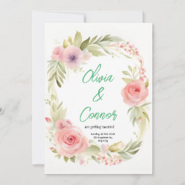 Weddensuitnodiging Kaart