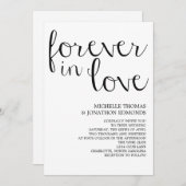 Weddensuitnodiging | Mod Pen Kaart (Voorkant / Achterkant)