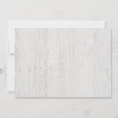 Weddensuitnodiging | Rijstwinter Kaart (Achterkant)