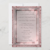 Weddensuitnodiging | Roos Blush Kaart (Voorkant)