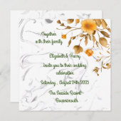 Weddensuitnodiging Save The Date (Voorkant / Achterkant)