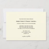 Weddensuitnodiging | Te hebben en te houden Kaart (Voorkant)