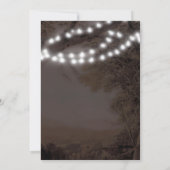 Weddensuitnodiging | Teeltstructuur Kaart (Achterkant)