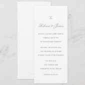 Weddensuitnodiging | Topaanbieding I |w Kaart (Voorkant / Achterkant)