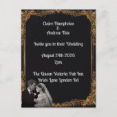 Weddensuitnodiging Uitnodiging Briefkaart (Voorkant)