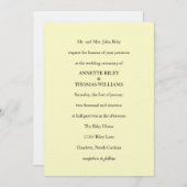 Weddensuitnodiging | Uitnodiging |iv (Voorkant / Achterkant)