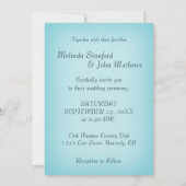 Weddensuitnodiging | Waterval in de bergen Kaart (Achterkant)