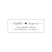 Weddensuitnodiging Zelfinktende Stempel (Design)