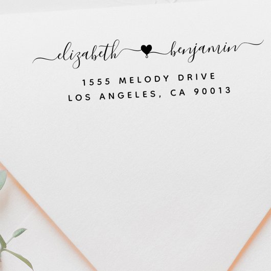 Weddensuitnodiging Zelfinktende Stempel