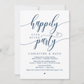 Weddensuitsluiting, gelukkig altijd na een feestje kaart (Voorkant)