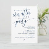 Weddensuitsluiting, gelukkig altijd na een feestje kaart (Staand voorkant)