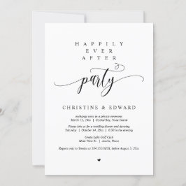 Weddensuitsluiting, gelukkig altijd na een feestje kaart