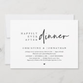 Weddensuitsluiting, gelukkig altijd na het eten kaart (Voorkant)