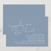 Weddensuitsluiting, gelukkig ooit na de lunch kaart (Voorkant / Achterkant)