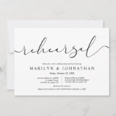 Weddenverhogende repetitie en een moderne, minimal kaart (Voorkant)