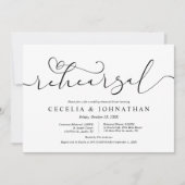 Weddenverhogende repetitie en een moderne, minimal kaart (Voorkant)