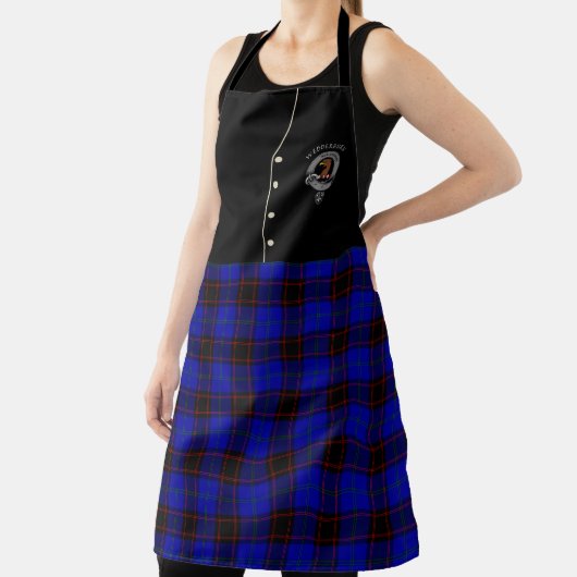 Wedderburn Clan Badge & Tartan Kilt Schort (Insitu)