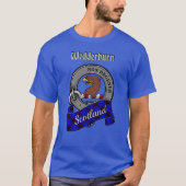 Wedderburn Clan Badge & Tartan T-shirt (Voorkant)