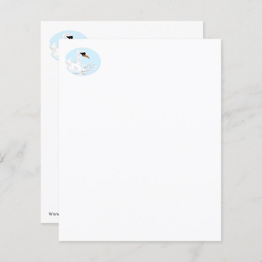 Weddind en andere soorten programma's: Zwan (Voorkant / Achterkant)