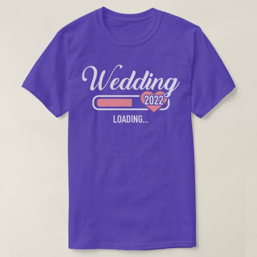 Wedding 2022 t-shirt (Design voorkant)