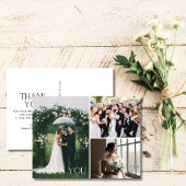 Wedding 3 Fotocollage Dank u Briefkaart