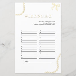 Wedding A tot Z Spel | Parels & Prosecco Douche