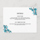 Wedding Accommodation Kaart (Voorkant)