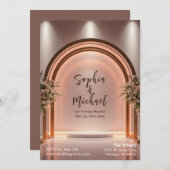 Wedding Achtergrond Magazine Hoesje Kaart (Voorkant / Achterkant)