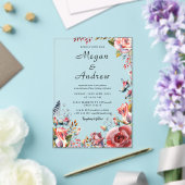 WEDDING Acrylic Invitations Acryl Uitnodigingen (Insitu (Huwelijk))