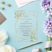 WEDDING Acrylic Invitations Acryl Uitnodigingen (Insitu (Huwelijk))