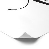 Wedding Aisle Signs - 1 Corinthians 13 Poster (Hoek)