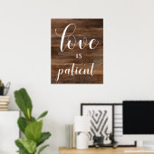 Wedding Aisle Signs - 1 Corinthians 13 Poster (Thuiskantoor)