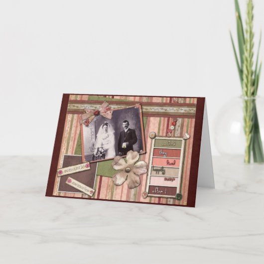 Wedding/Anniv Card Kaart (Voorkant)