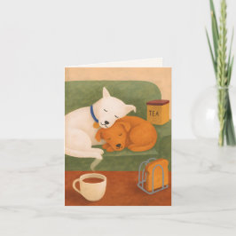 Wedding Anniversary Dog lover card Kaart